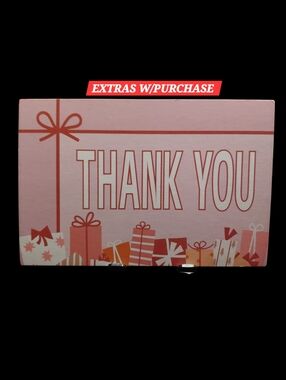 NWT - 50ct. 4x6 Thank You Cards ✨️PRICE FIRM✨️